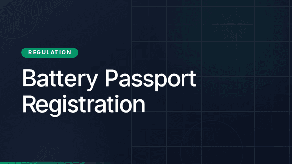 Having Your Battery Passport Registered: What Service Providers May and May Not Do