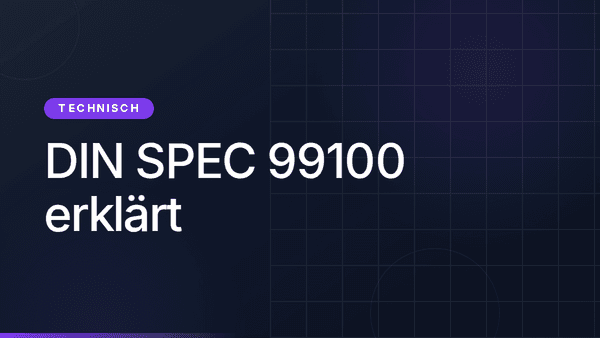 DIN SPEC 99100: Der Batteriepass-Standard